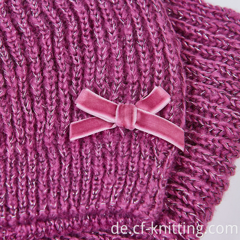 Cf T 0009 Knitted Hat And Scarf 2